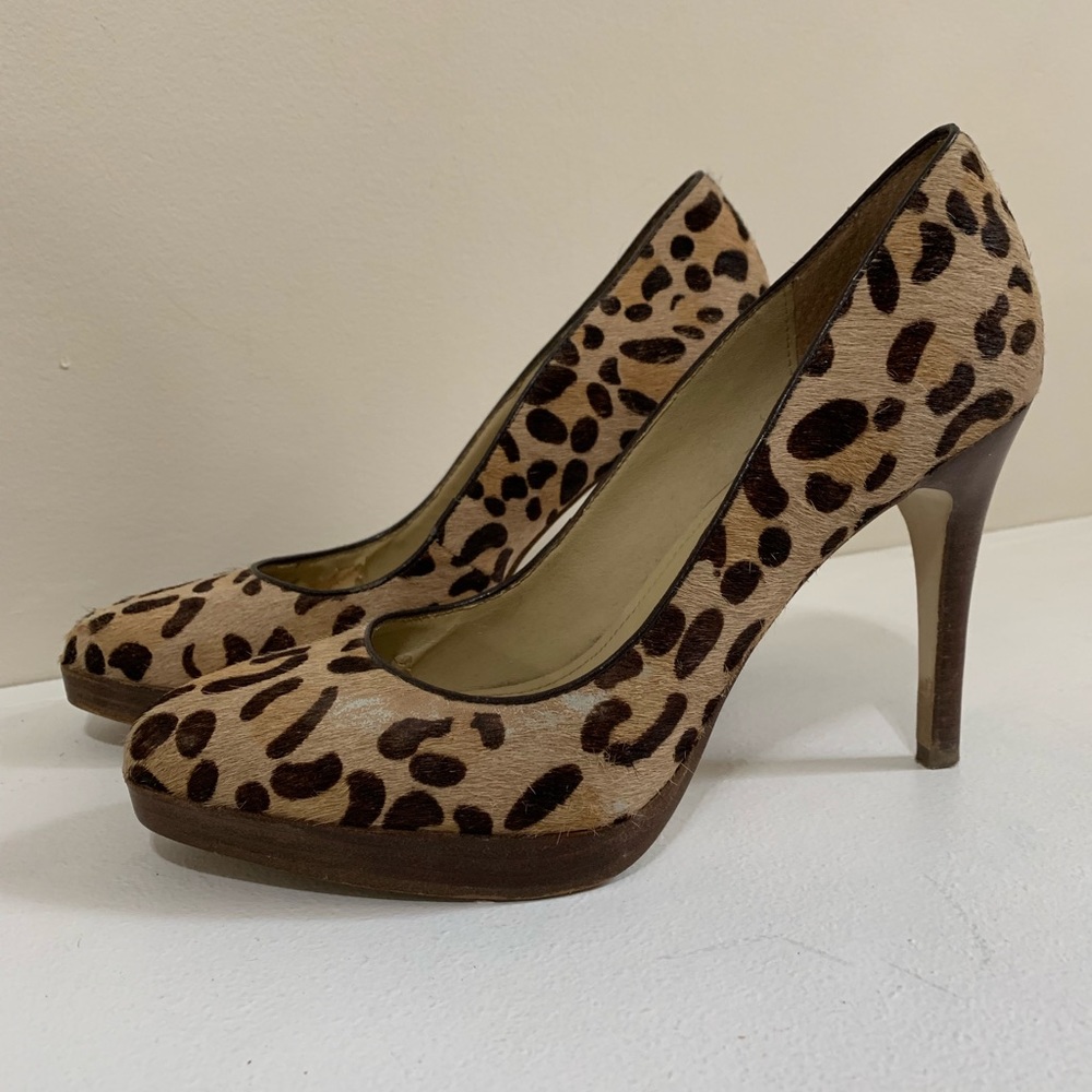 Steve Madden cheetah print pumps